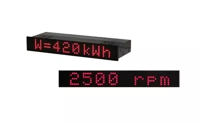 microSYST alfanumerikus (szöveges), előlapba építhető, ipari LED kijelző microSYST alfanumerikus (szöveges), előlapba építhető, ipari LED kijelző